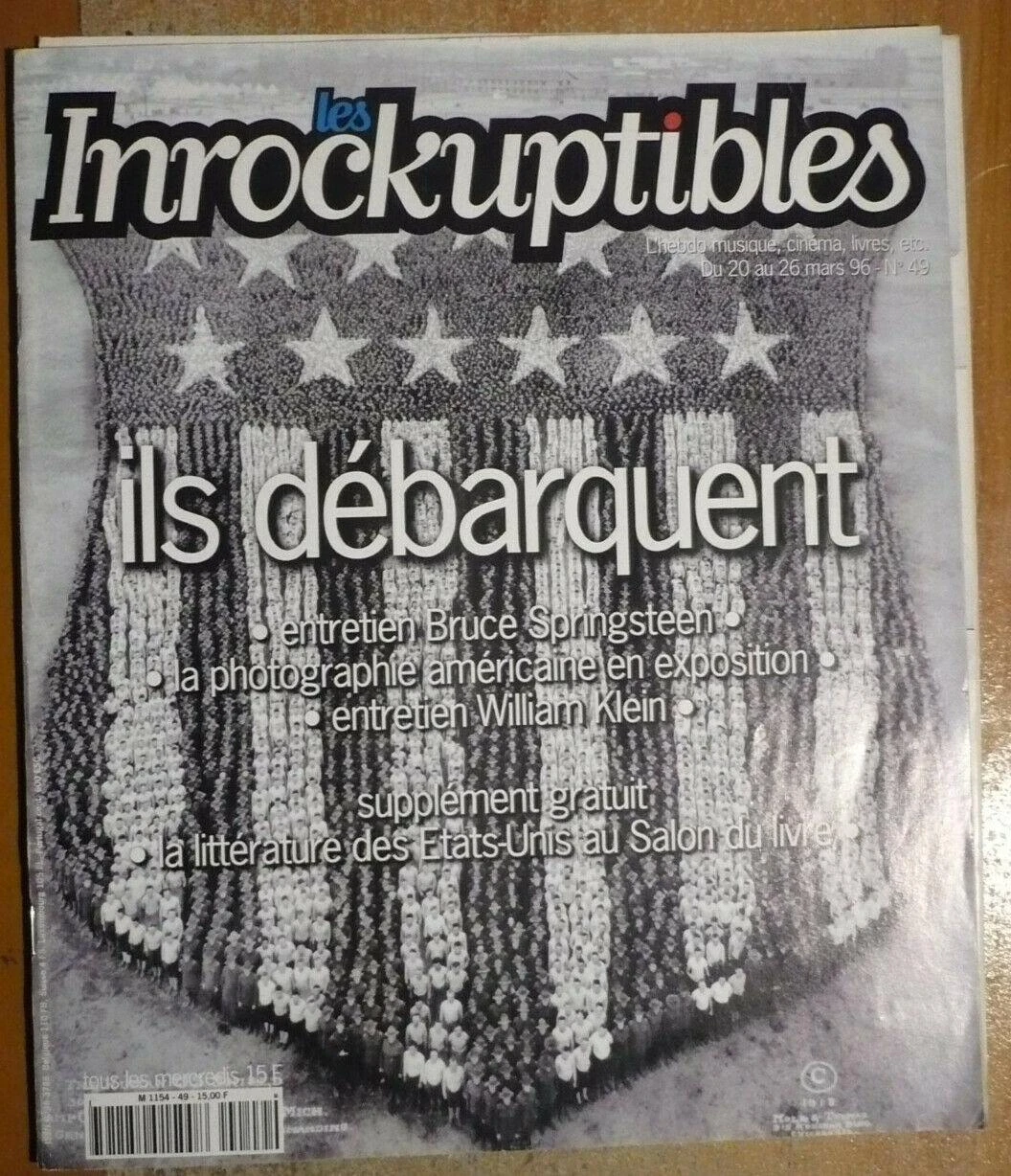 LES INROCKUPTIBLES N° 49 - Spécial U.S.A - Mars 1996